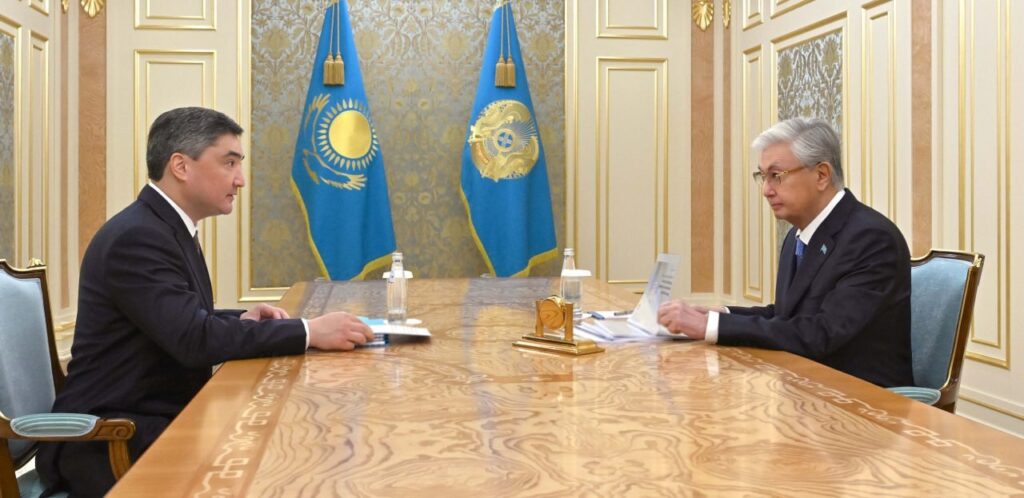 Мемлекет басшысы Олжас Бектеновті қабылдады