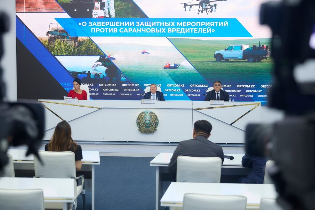 Kazakhstan Successfully Completes Anti-Locust Campaign, Preventing Crop Damage photo_5420517494180485673_y